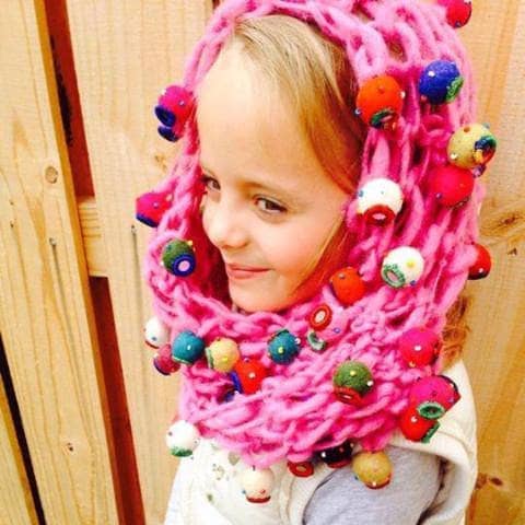 Cutie Pie Cowl Pattern from Darn Good Yarn