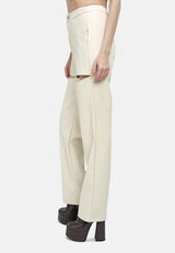 Cut Out Faux Leather Pants from London Rag International