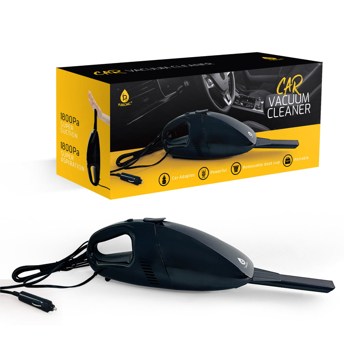 Car Vacuum Cleaner from Pursonic