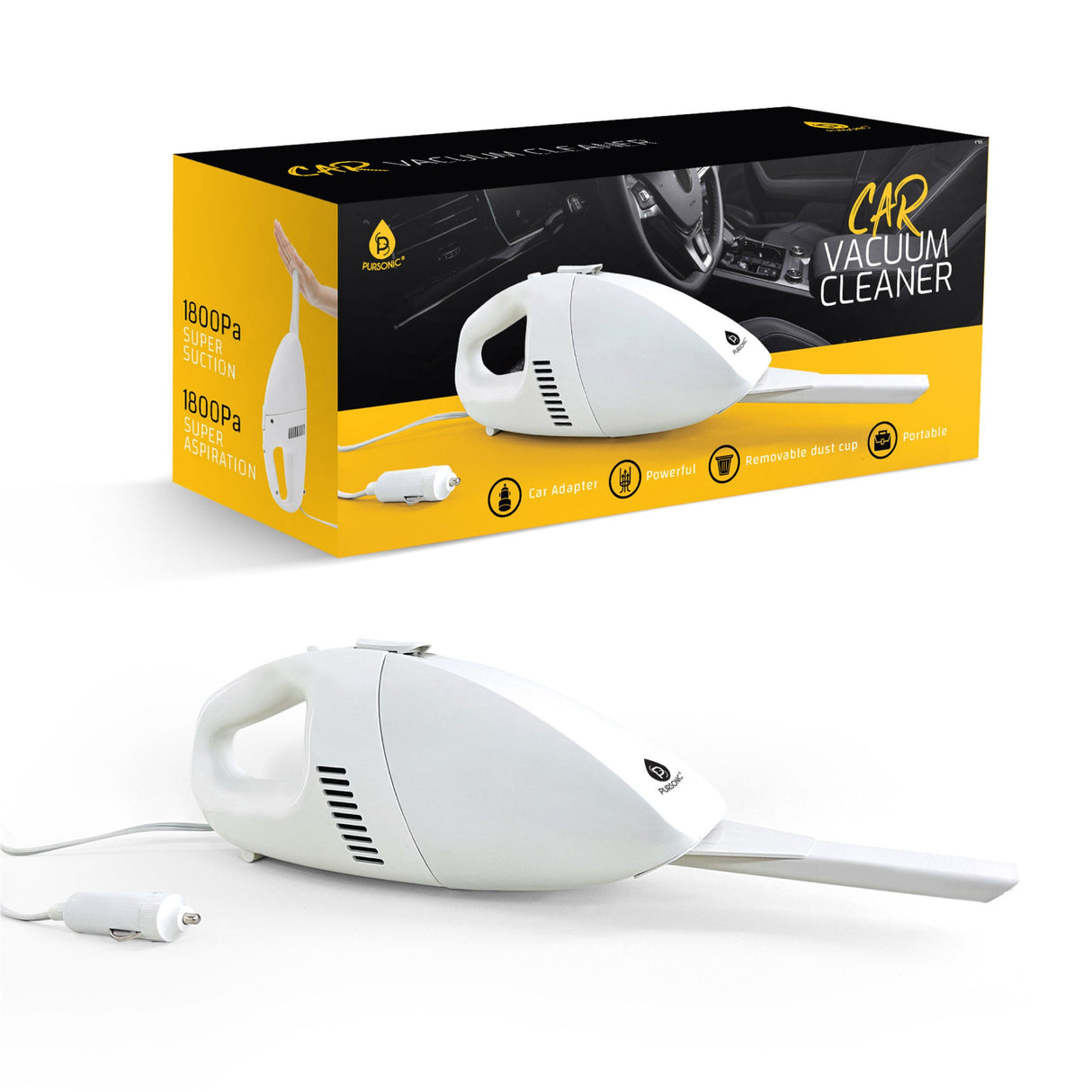 Car Vacuum Cleaner from Pursonic