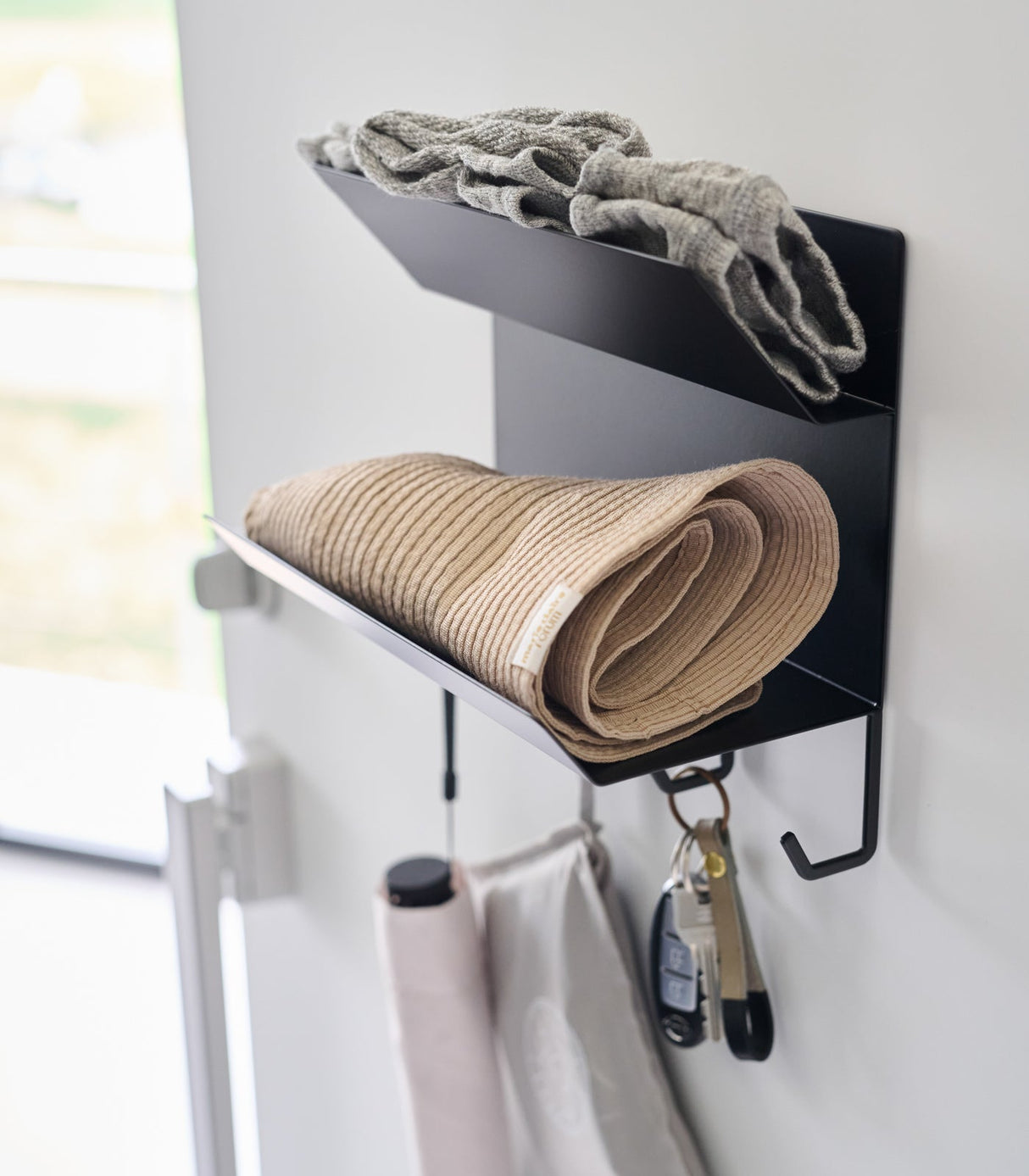 Magnetic Entryway Rack - Steel from Yamazaki Home