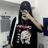 Cyber Pop Fantasy Tee – Vibrant Neon Anime Streetwear Shirt From Kawaii Stop
