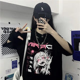 Cyber Pop Fantasy Tee – Vibrant Neon Anime Streetwear Shirt From Kawaii Stop