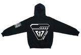 Black Niepce Cyber01 Hoodie from Niepce Inc