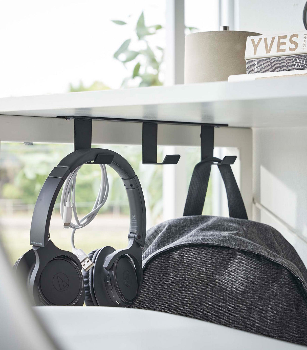 Under-Desk Hanger - Steel from Yamazaki Home