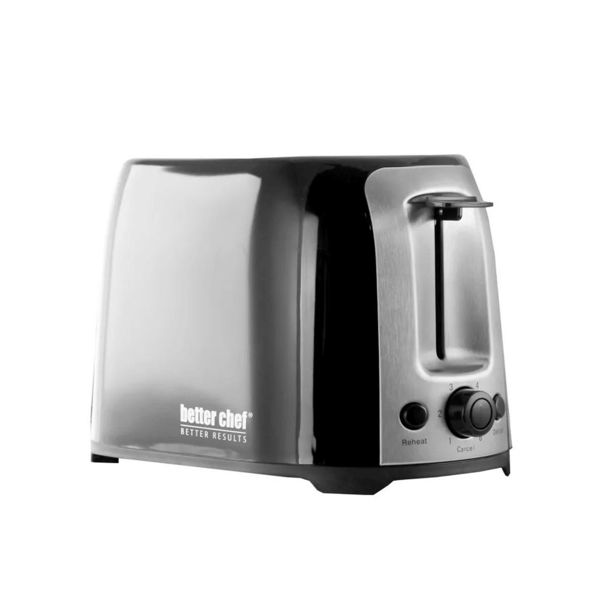 Better Chef Deluxe Cool Touch Wide-Slot 2-Slice Toaster with Stainless Accents from Jupiter Gear Home