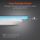 HyperGear ChargePad Pro 15W Wireless Fast Charger USB-C from Jupiter Gear Home