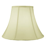 Egg Shell 16"W x 12"H Shantung Bell Lampshade From LampsUSA