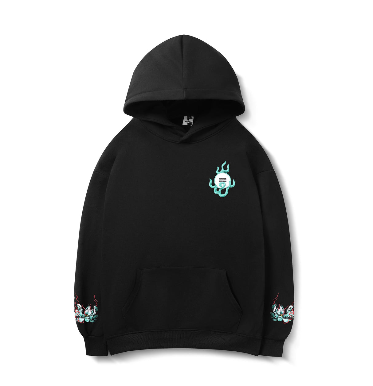 Blue Kirin Embroidery Hoodie from Niepce Inc