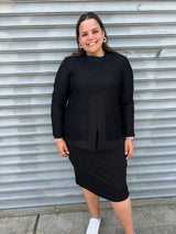 PONTE Wanted Skirt From Drama NYC Plus