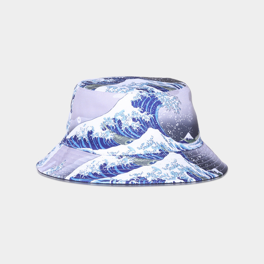 The Great Wave Bucket Hat from Niepce Inc