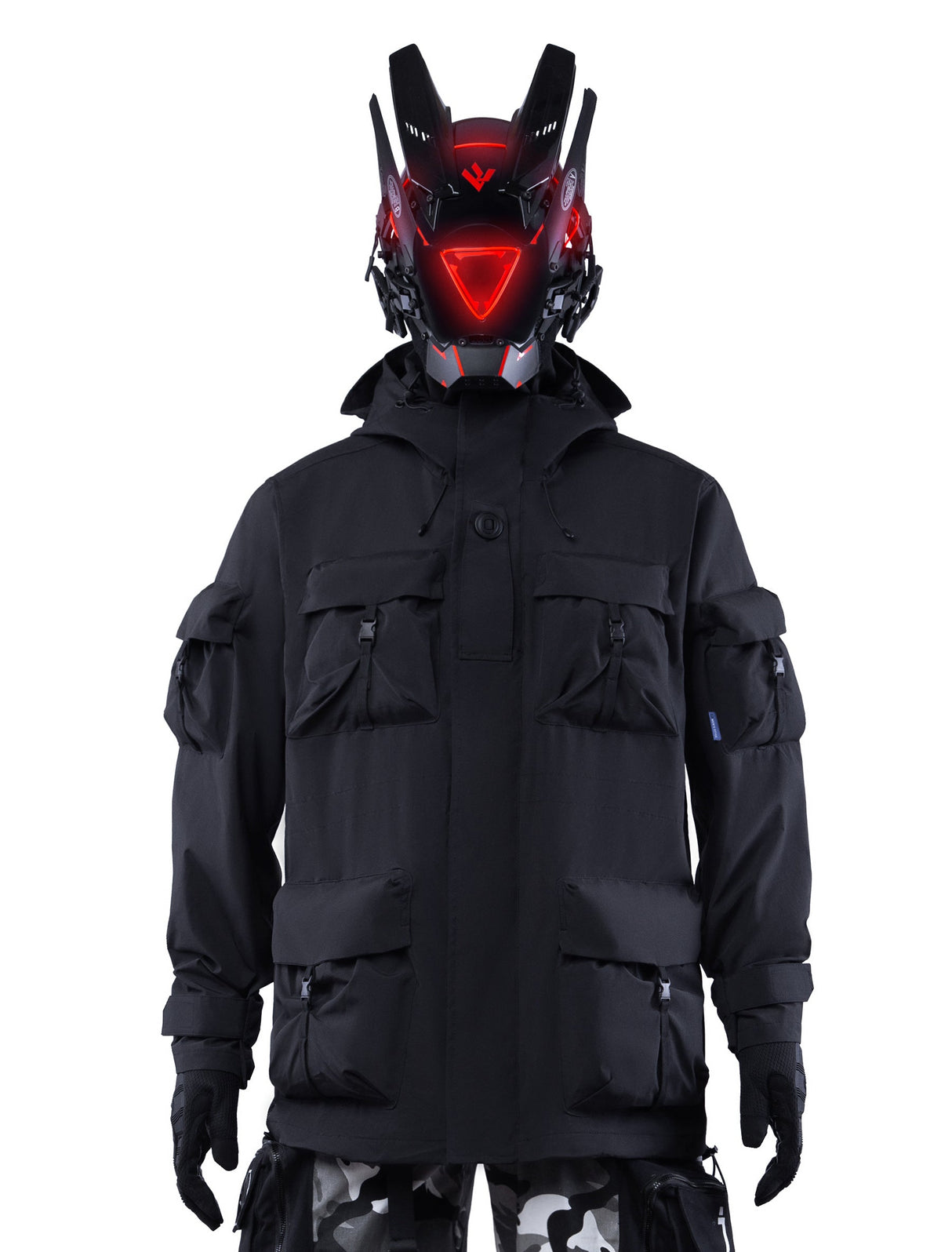 J88 Black Heavy Tactical Wilderness Jacket From Niepce Inc