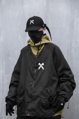 HiJ14 Black Industrial Climber Jacket from Niepce Inc