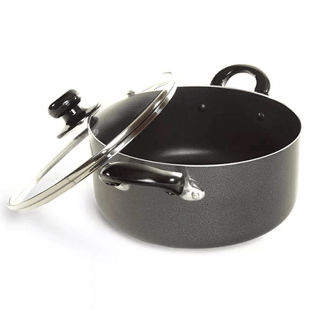 Better Chef 24Qt Heavy Gauge Aluminum Dutch Oven with Glass Lid from Jupiter Gear Home