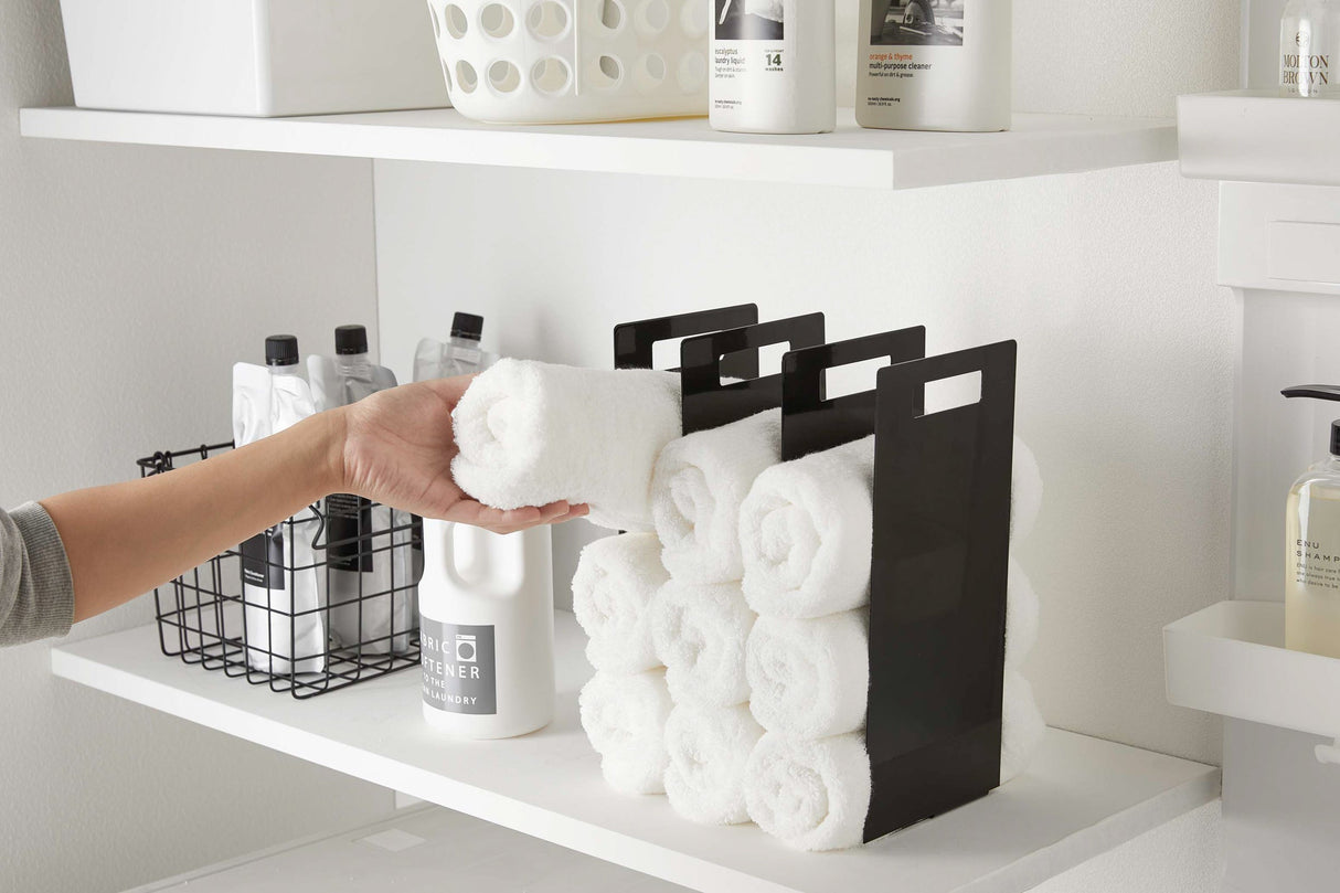 Towel Storage Organizer - Steel from Yamazaki Home