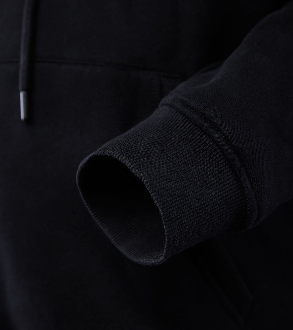 Black Niepce Cyber01 Hoodie from Niepce Inc