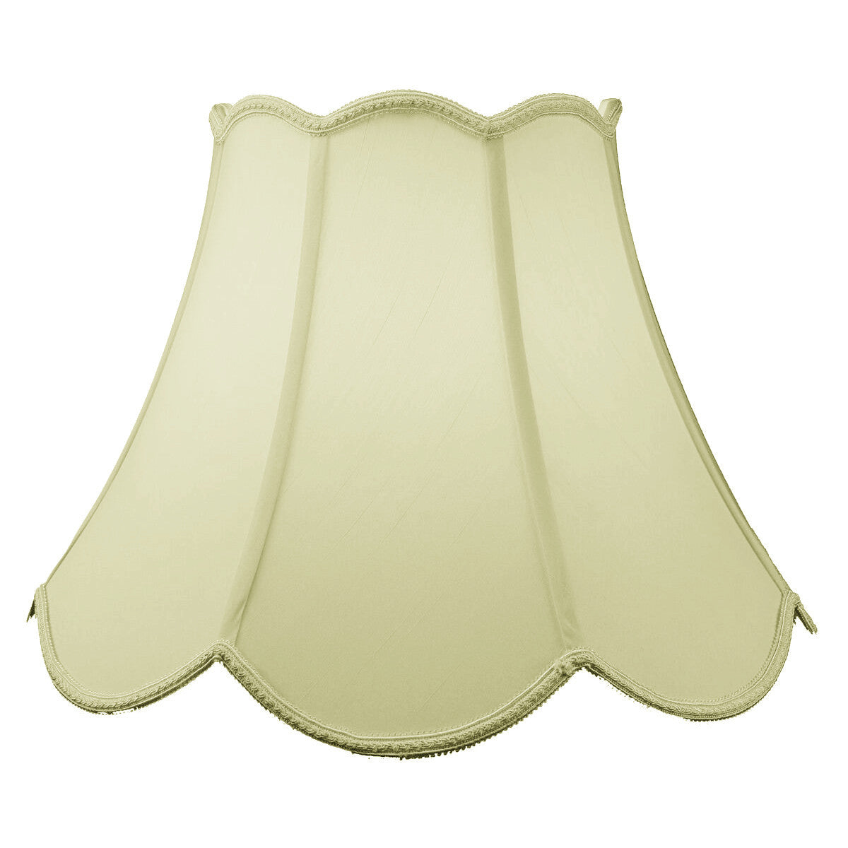 Scalloped Bell Lamp Shade Eggshell from LampsUSA