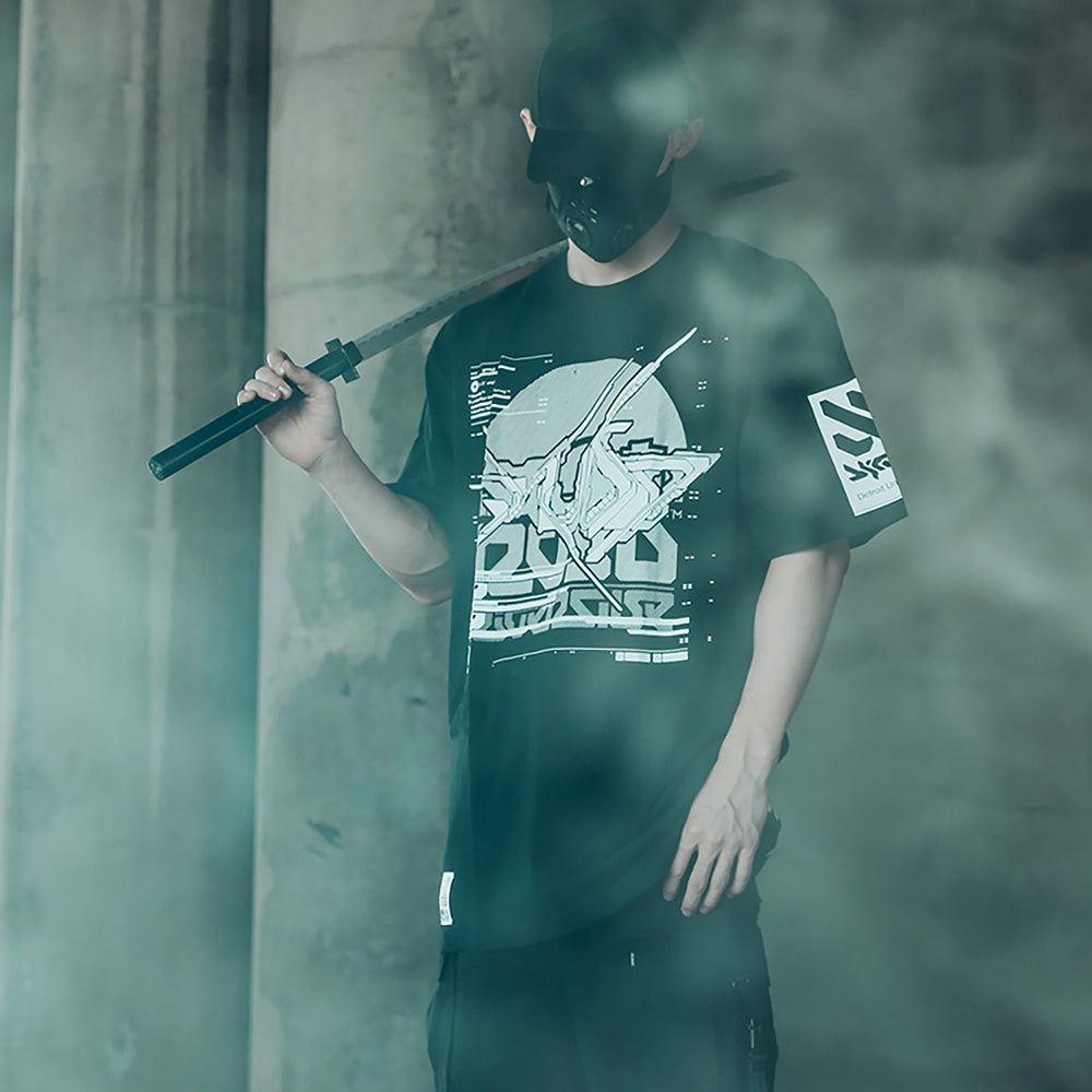Double X Cyberpunk Tee from Niepce Inc