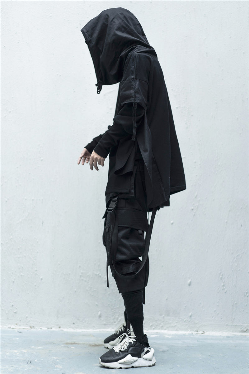 Master Crossover Black Jogger Pants  From Niepce Inc