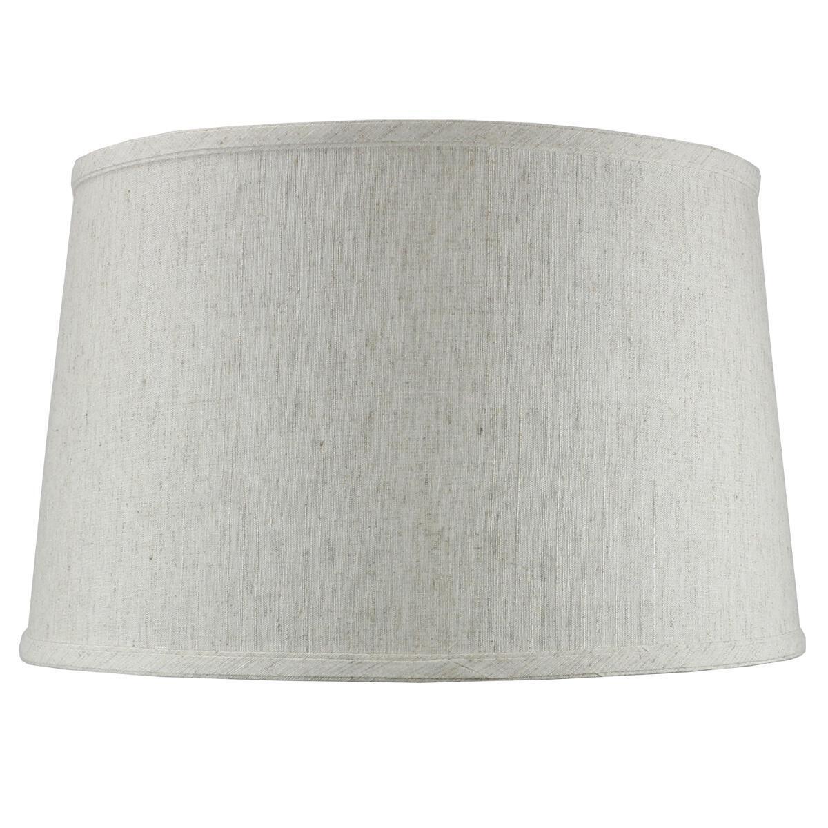 Light Swag Plug-In Pendant 10"W 2  Light Textured Oatmeal with Diffuser White Cord From LampsUSA