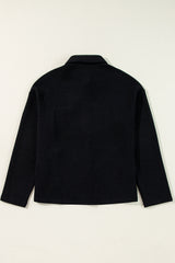 Lilith Corduroy Buttoned Long Sleeve Jacket from Threaded Pear