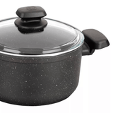 Korkmaz Ornella Aluminum 8L Non-Stick Casserole Dish with Lid from Jupiter Gear Home