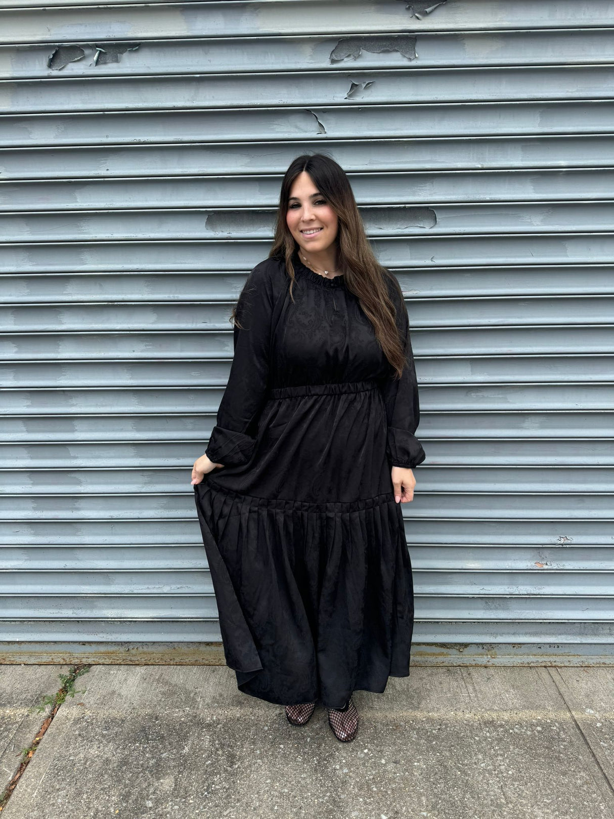 Ottie Paisley Dress From Drama NYC Plus