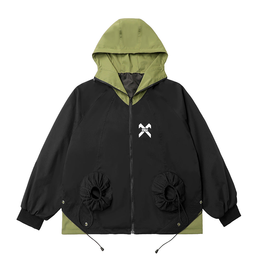 HiJ14 Black Industrial Climber Jacket from Niepce Inc