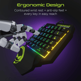 HyperGear KeyVictory One-Handed Gaming Keypad from Jupiter Gear Home