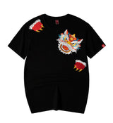Dragons Revival Embroidery Tee from Niepce Inc