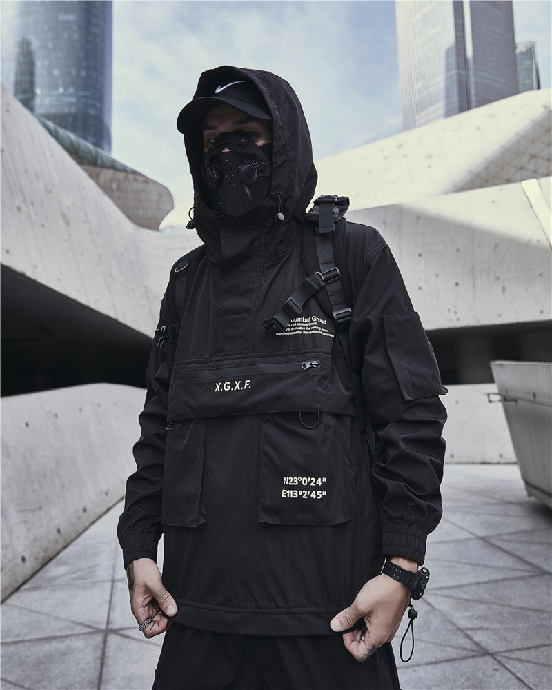 LB9053 Techwear Combat Jacket from Niepce Inc