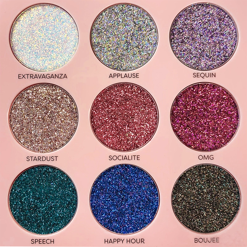 20th Anniversary Pressed Glitter Palette from Profusion Cosmetics