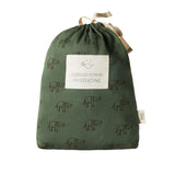 Organic Cotton Sleeping Bag - Elephant Sprout Print from Manymoons