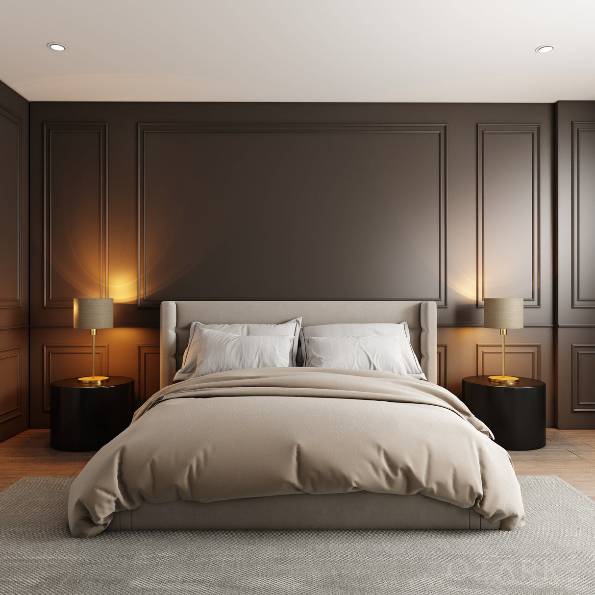 Chloe Table Lamp from Ozarké