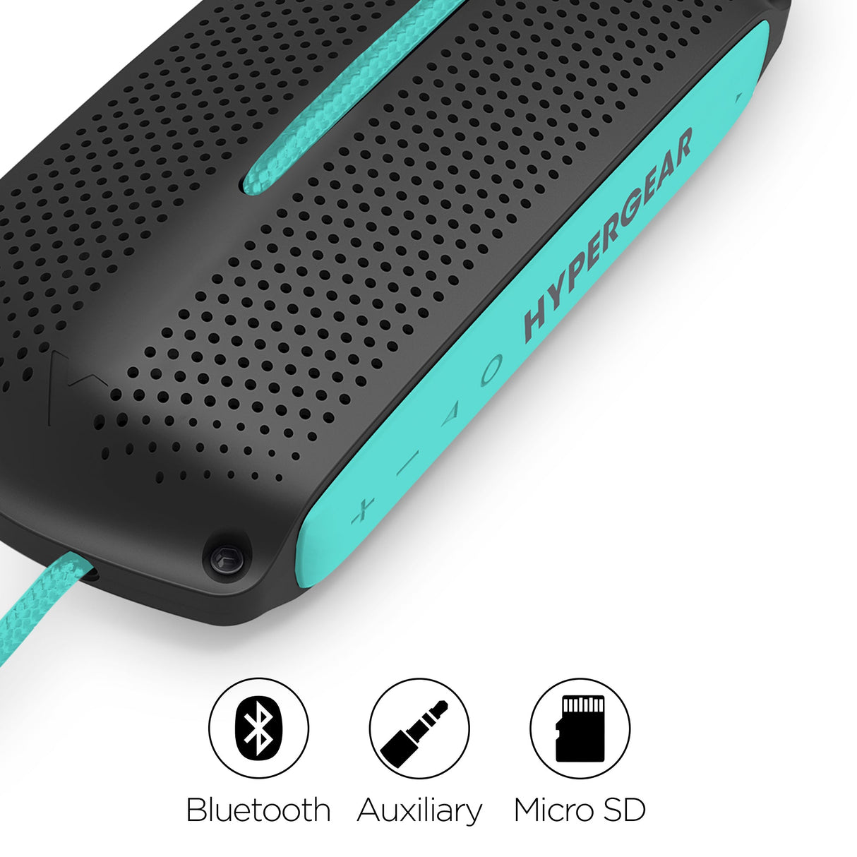 HyperGear Wave Water Resistant Wireless Speaker with Extended Battery Life (WATER-PRNT) from Jupiter Gear
