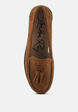 Daiki Platform Lug Sole Tassel Loafers from London Rag International