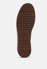Daiki Platform Lug Sole Tassel Loafers from London Rag International
