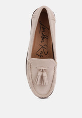 Daiki Platform Lug Sole Tassel Loafers from London Rag International