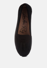 Daiki Platform Lug Sole Tassel Loafers from London Rag International