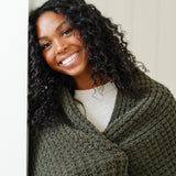 WAFFLE KNIT THROW BLANKETS From Saranoni