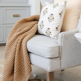 WAFFLE KNIT THROW BLANKETS From Saranoni