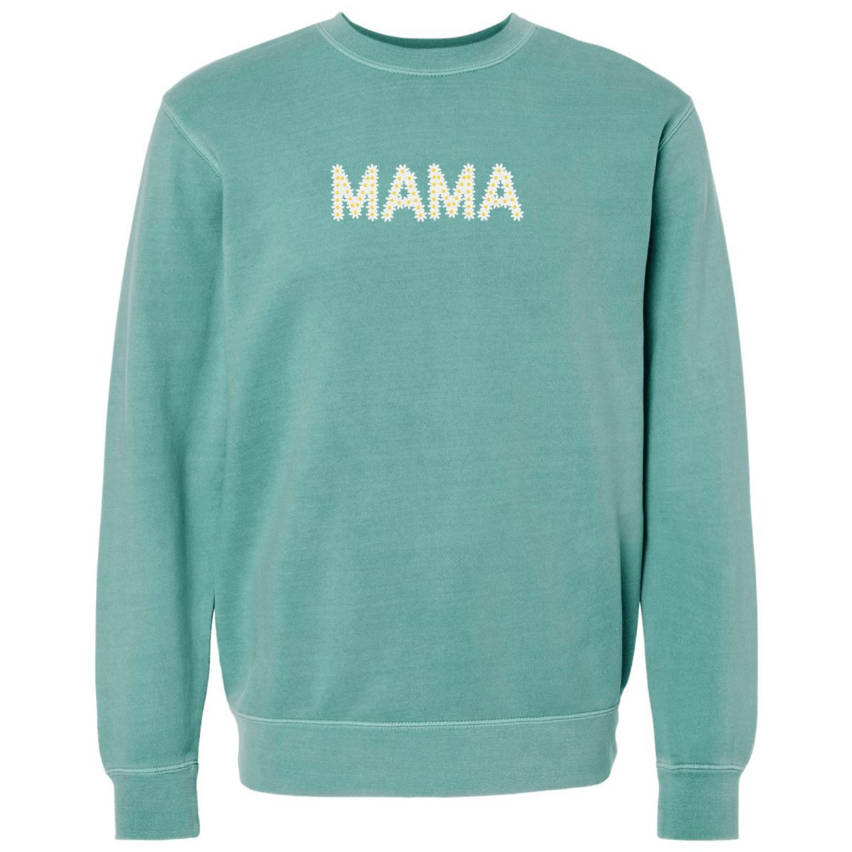 'Daisy Mama' Cozy Crew from United Monograms