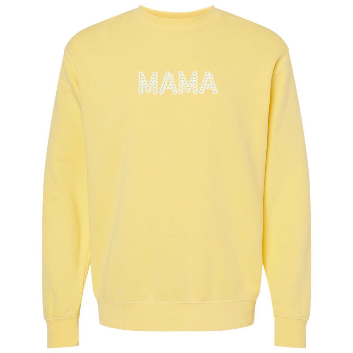 'Daisy Mama' Cozy Crew from United Monograms