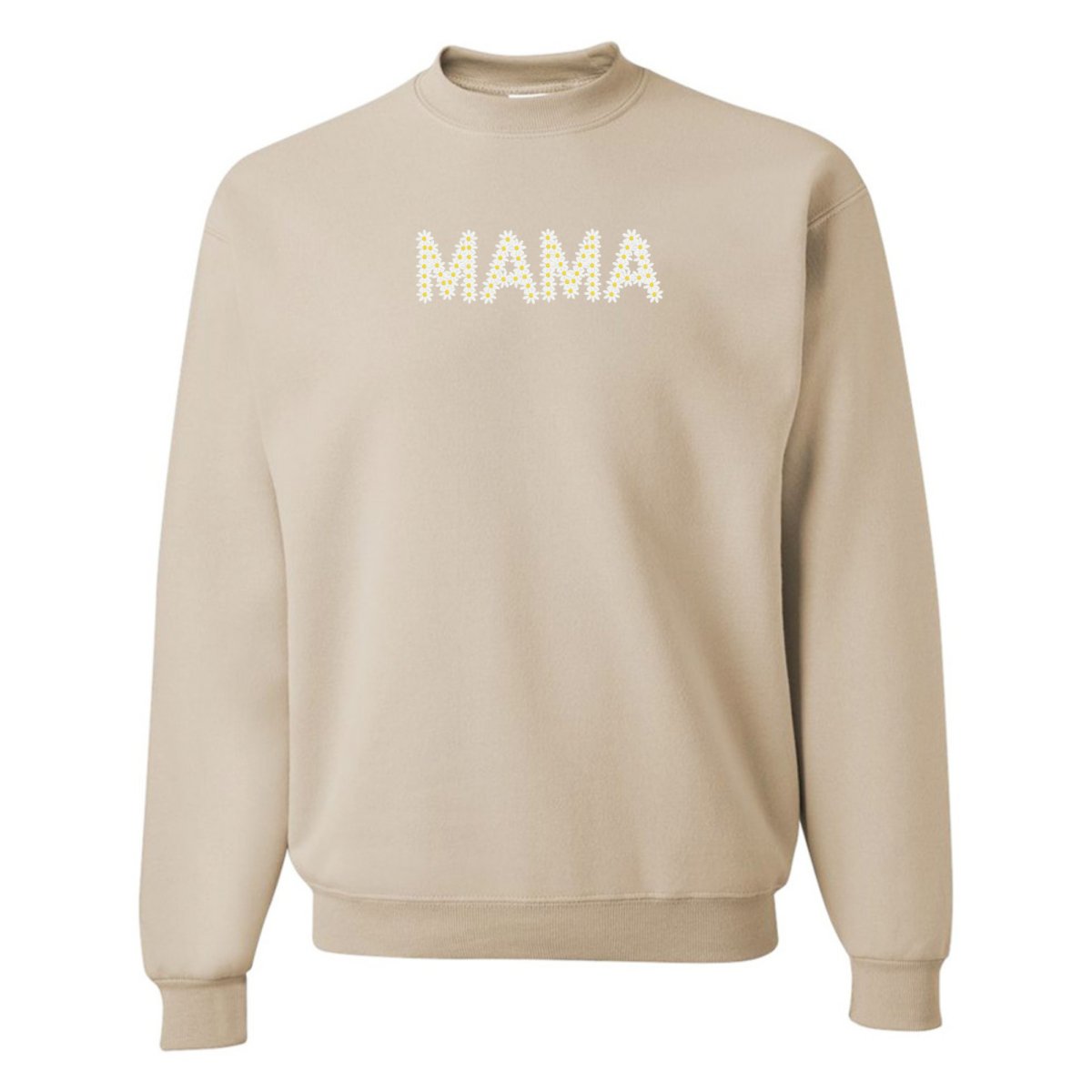 'Daisy Mama' Crewneck Sweatshirt from United Monograms