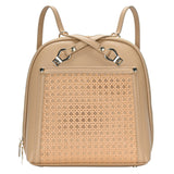 Daisy Rattan Convertible Backpack from MMS Brands