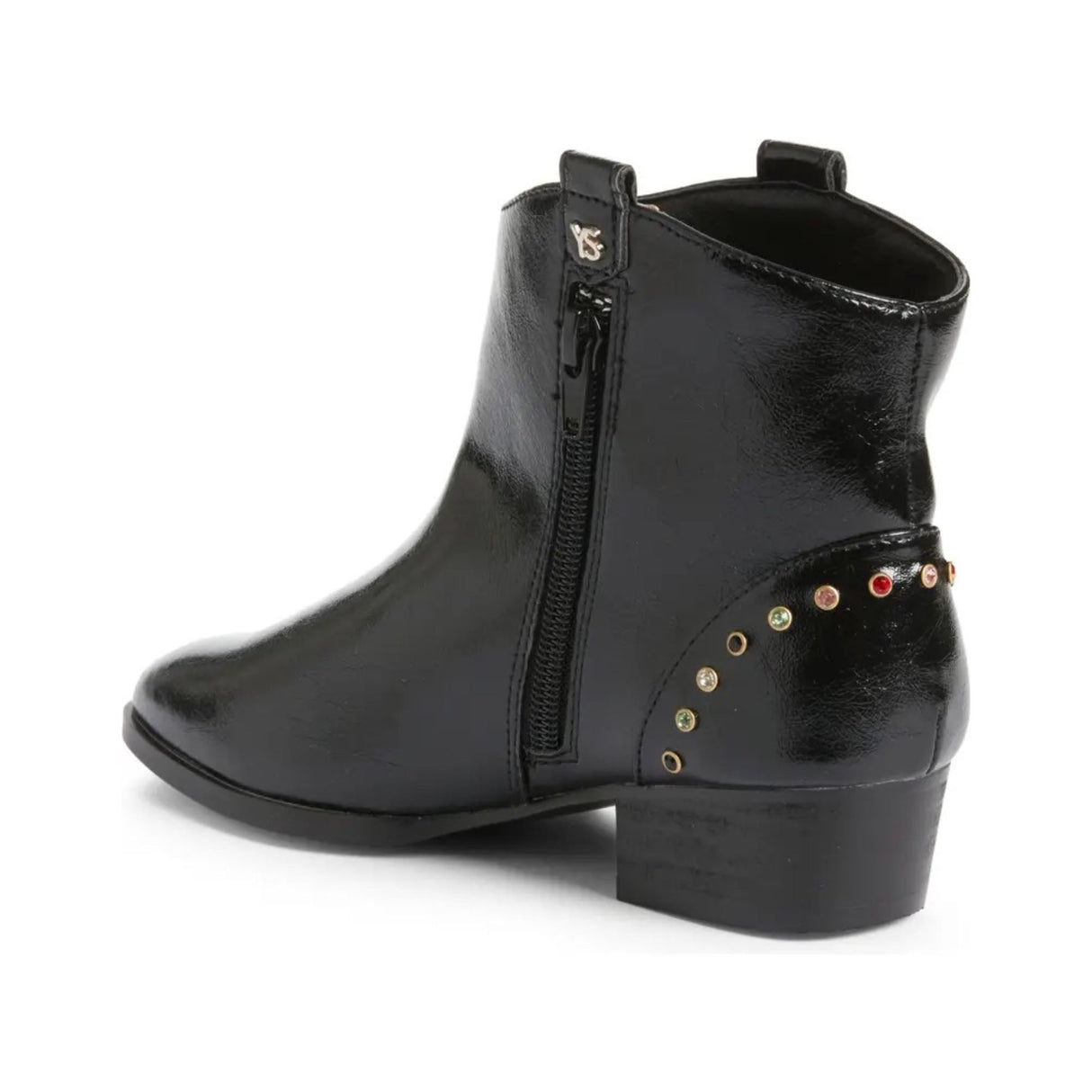 Miss Dallas Gem Western Boot in Black - Kids from Yosi Samra