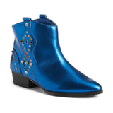 Miss Dallas Gem Western Boot in Blue - Kids from Yosi Samra