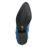Miss Dallas Gem Western Boot in Blue - Kids from Yosi Samra