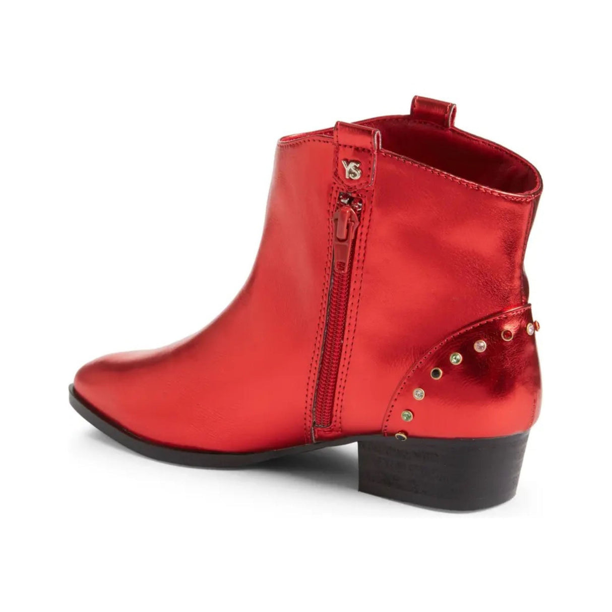 Miss Dallas Gem Western Boot in Red - Kids from Yosi Samra