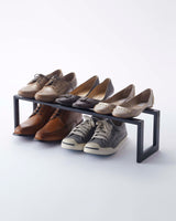 Expandable Shoe Rack - Two Sizes - Steel from Yamazaki Home
